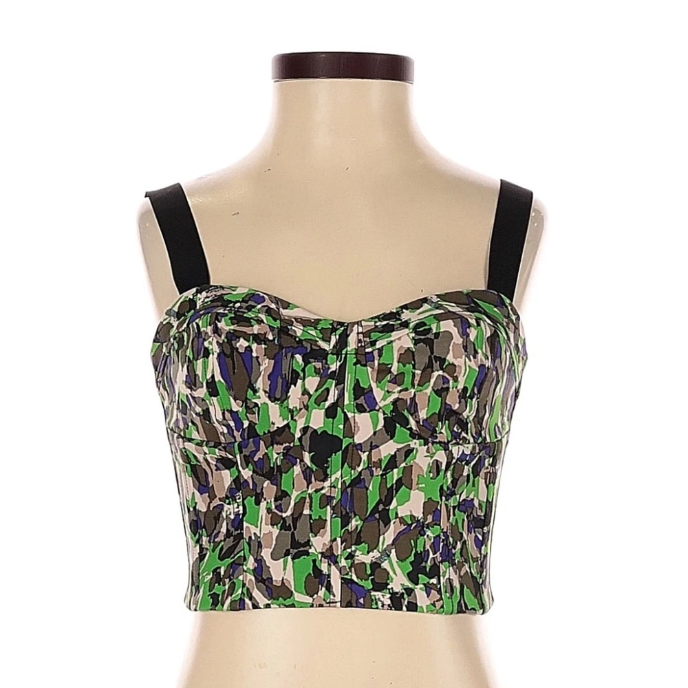 Club Monaco Carey Printed corset top Patterned size 6